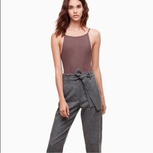 Wilfred Annecy Brown Bodysuit.